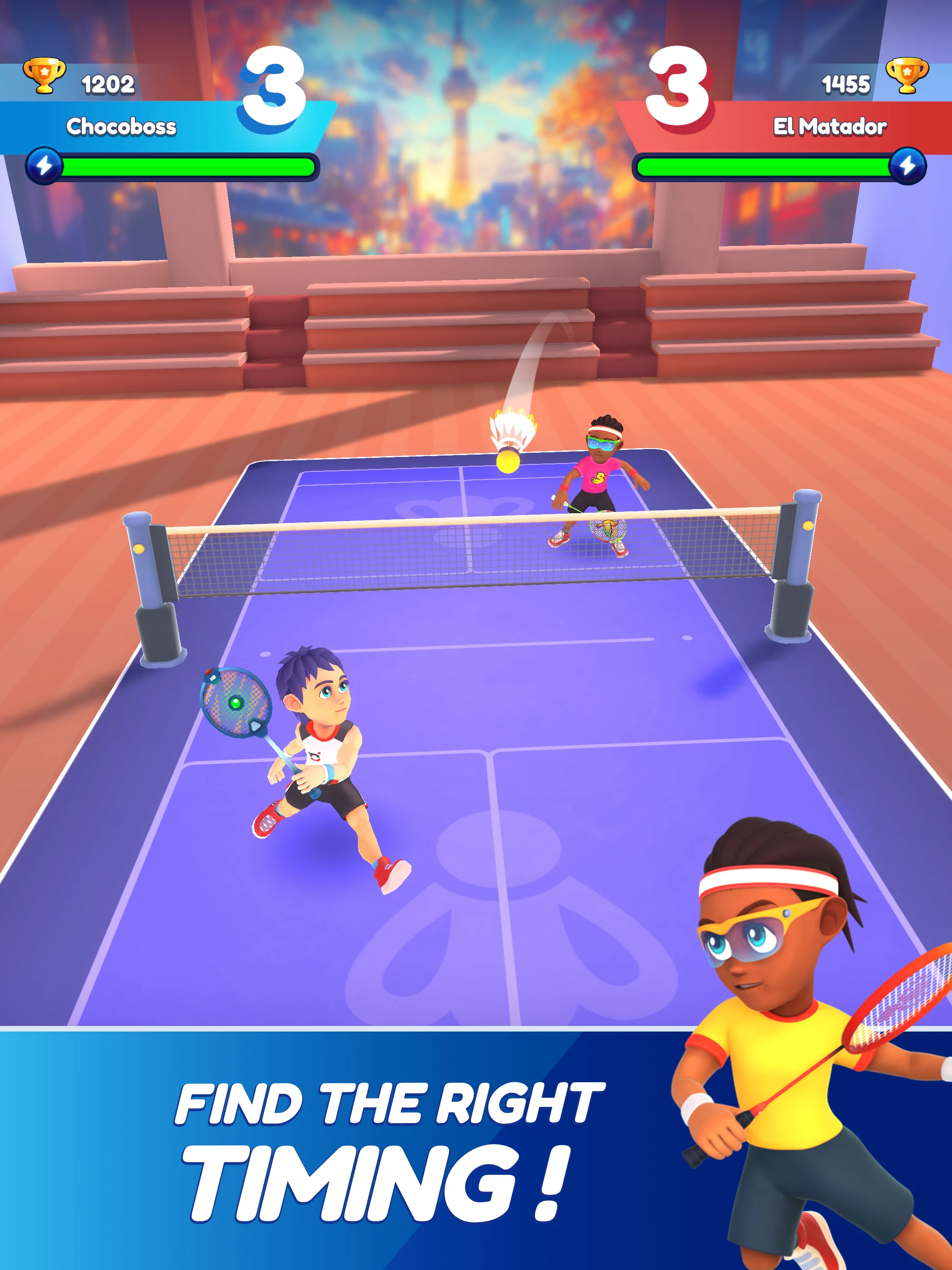 SMASH Badminton screenshot