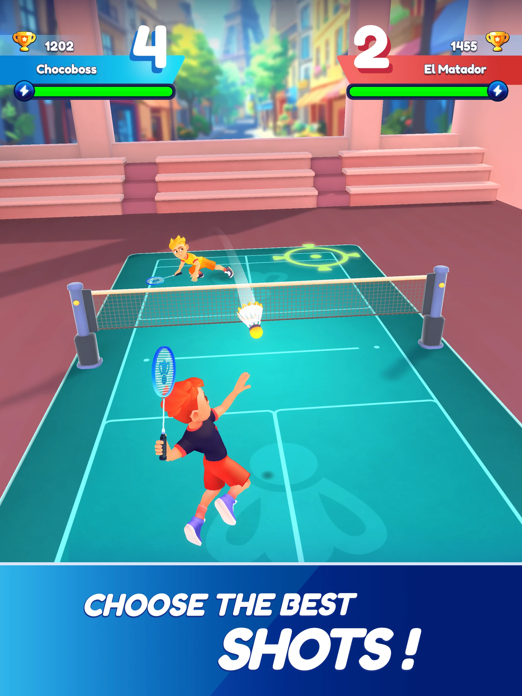 SMASH Badminton screenshot