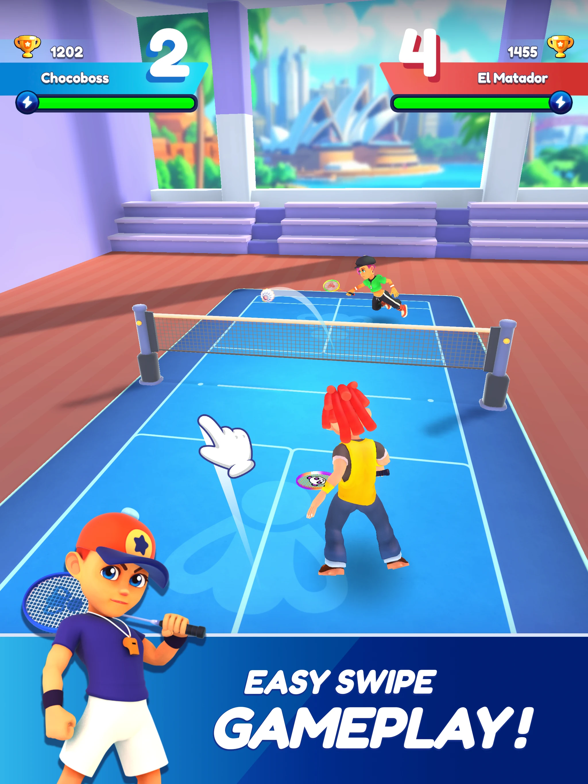 SMASH Badminton screenshot